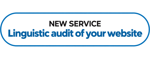 New service - Linguistique audit of your website New service - Linguistique audit of your website